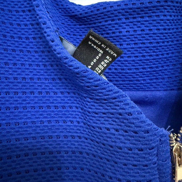 Forever 21 Royal Blue Textured Mini Dress - Picture 5 of 5